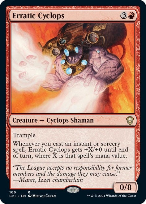 Erratic Cyclops [Commander 2021] | Odin's Place