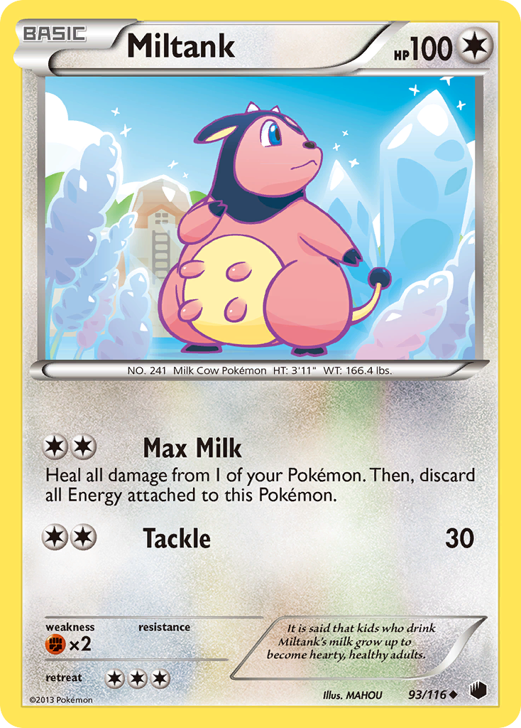 Miltank (93/116) [Black & White: Plasma Freeze] | Odin's Place