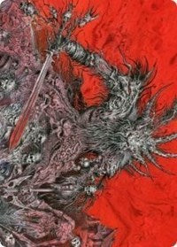 Varragoth, Bloodsky Sire Art Card [Kaldheim Art Series] | Odin's Place
