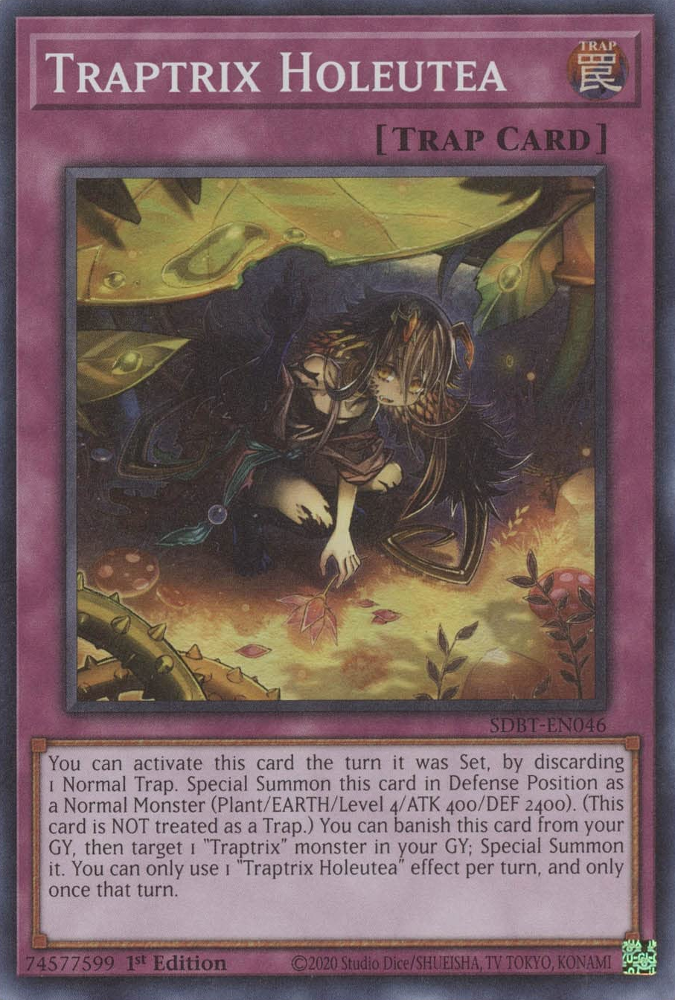 Traptrix Holeutea [SDBT-EN046] Super Rare | Odin's Place