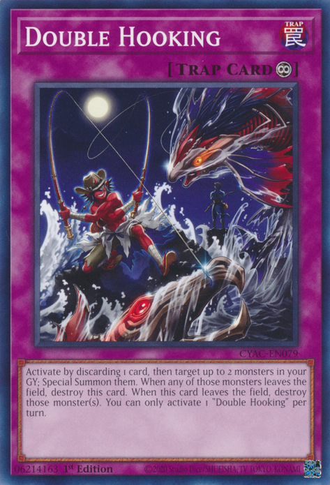 Double Hooking [CYAC-EN079] Common | Odin's Place