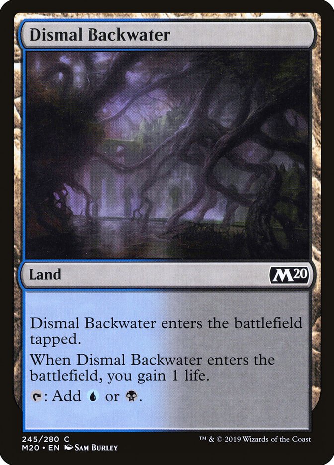 Dismal Backwater [Core Set 2020] | Odin's Place