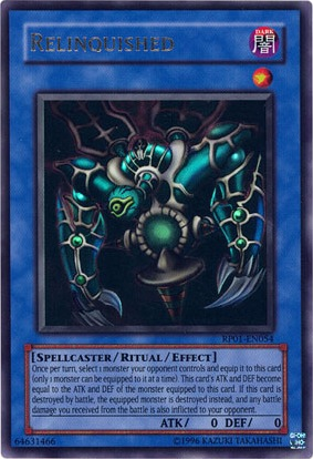Relinquished [RP01-EN054] Ultra Rare | Odin's Place