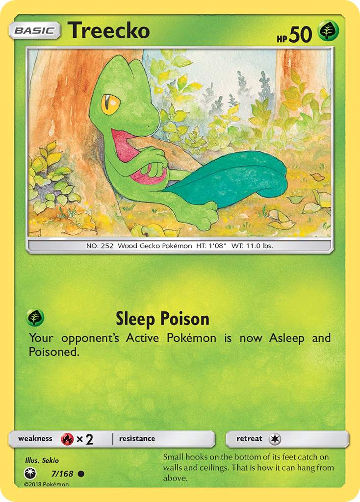 Treecko (7/168) [Sun & Moon: Celestial Storm] | Odin's Place