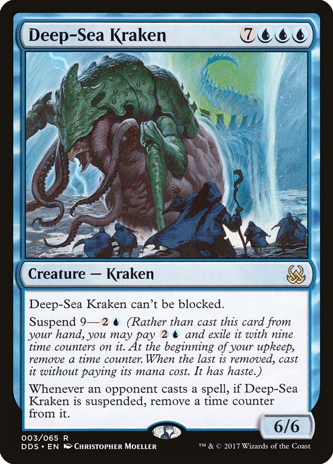 Deep-Sea Kraken (3) [Duel Decks: Mind vs. Might] | Odin's Place
