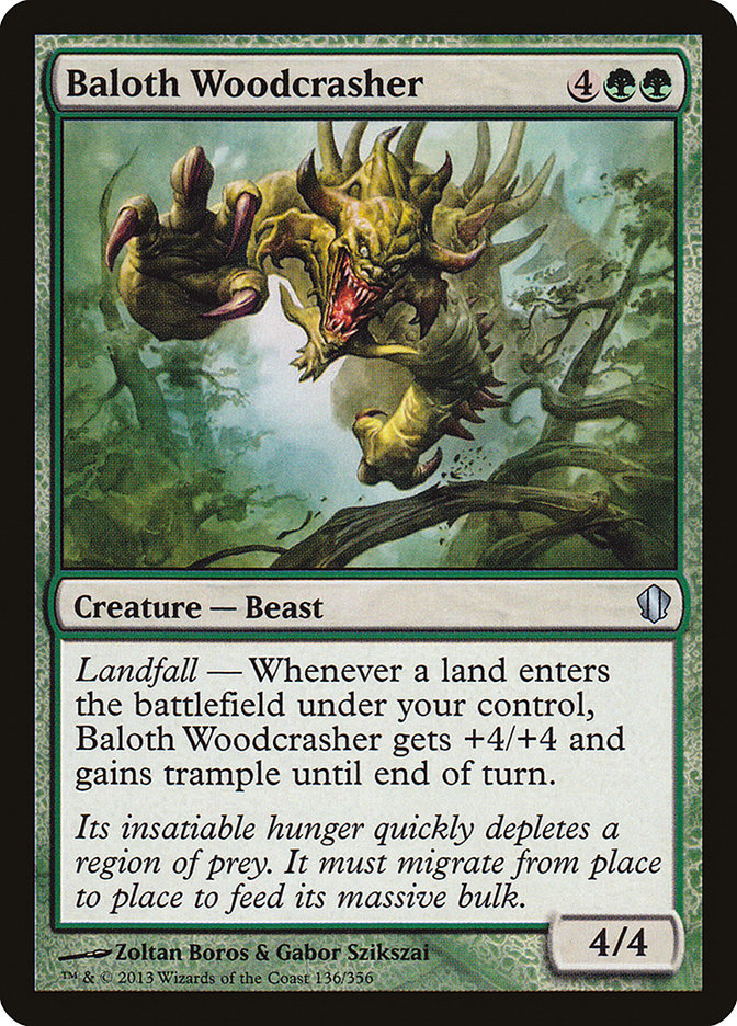 Baloth Woodcrasher (136) [Commander 2013] | Odin's Place