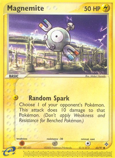 Magnemite (62/97) [EX: Dragon] | Odin's Place