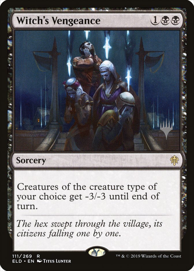 Witch's Vengeance (Promo Pack) [Throne of Eldraine Promos] | Odin's Place