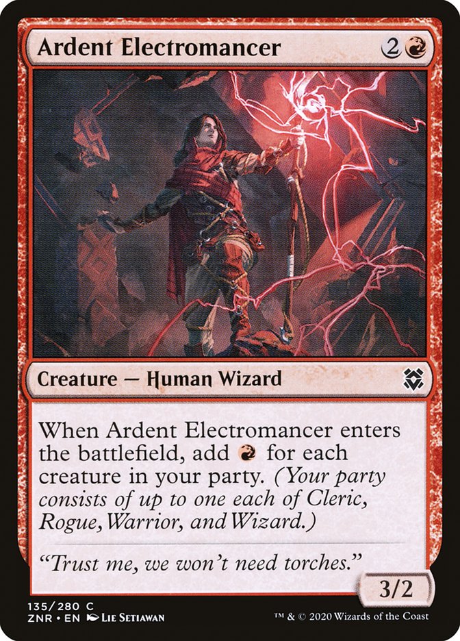 Ardent Electromancer [Zendikar Rising] | Odin's Place