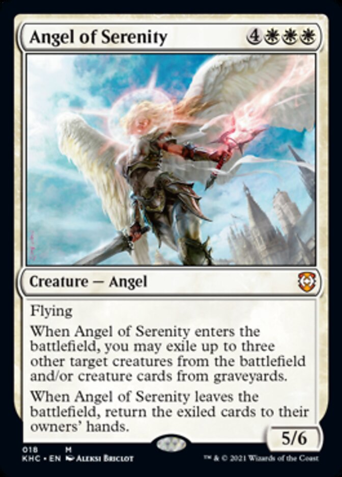 Angel of Serenity [Kaldheim Commander] | Odin's Place