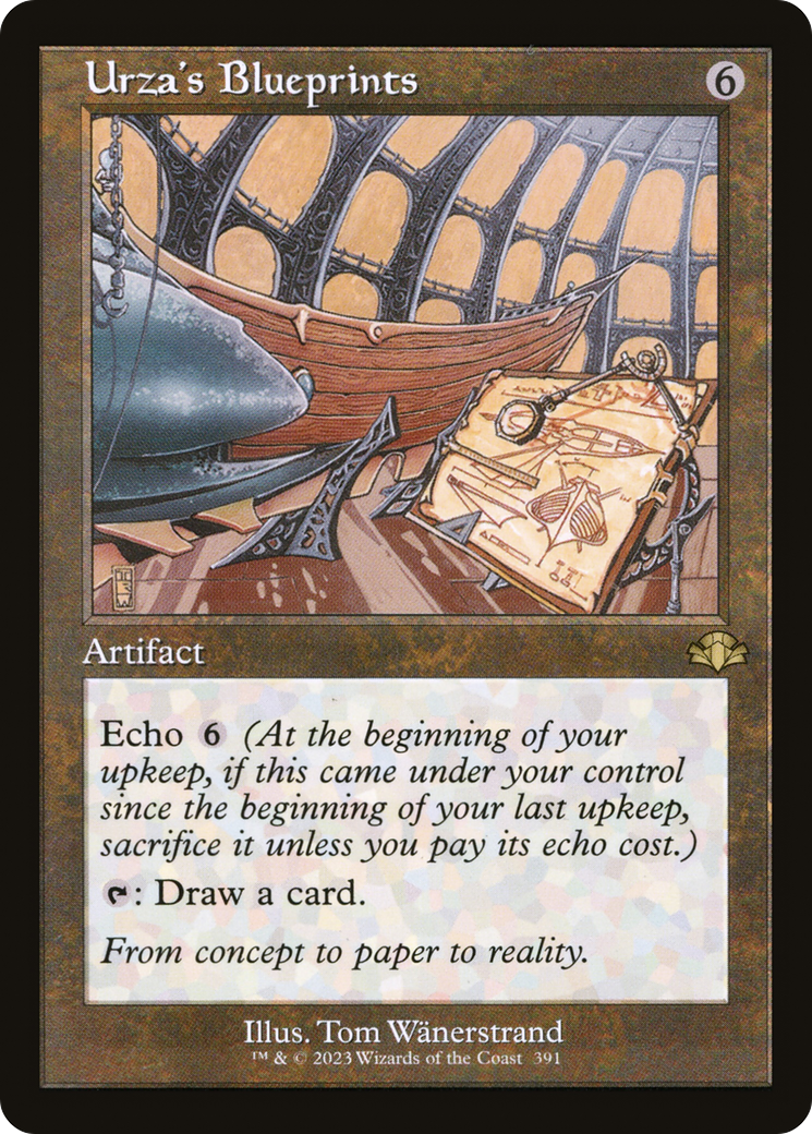 Urza's Blueprints (Retro) [Dominaria Remastered] | Odin's Place