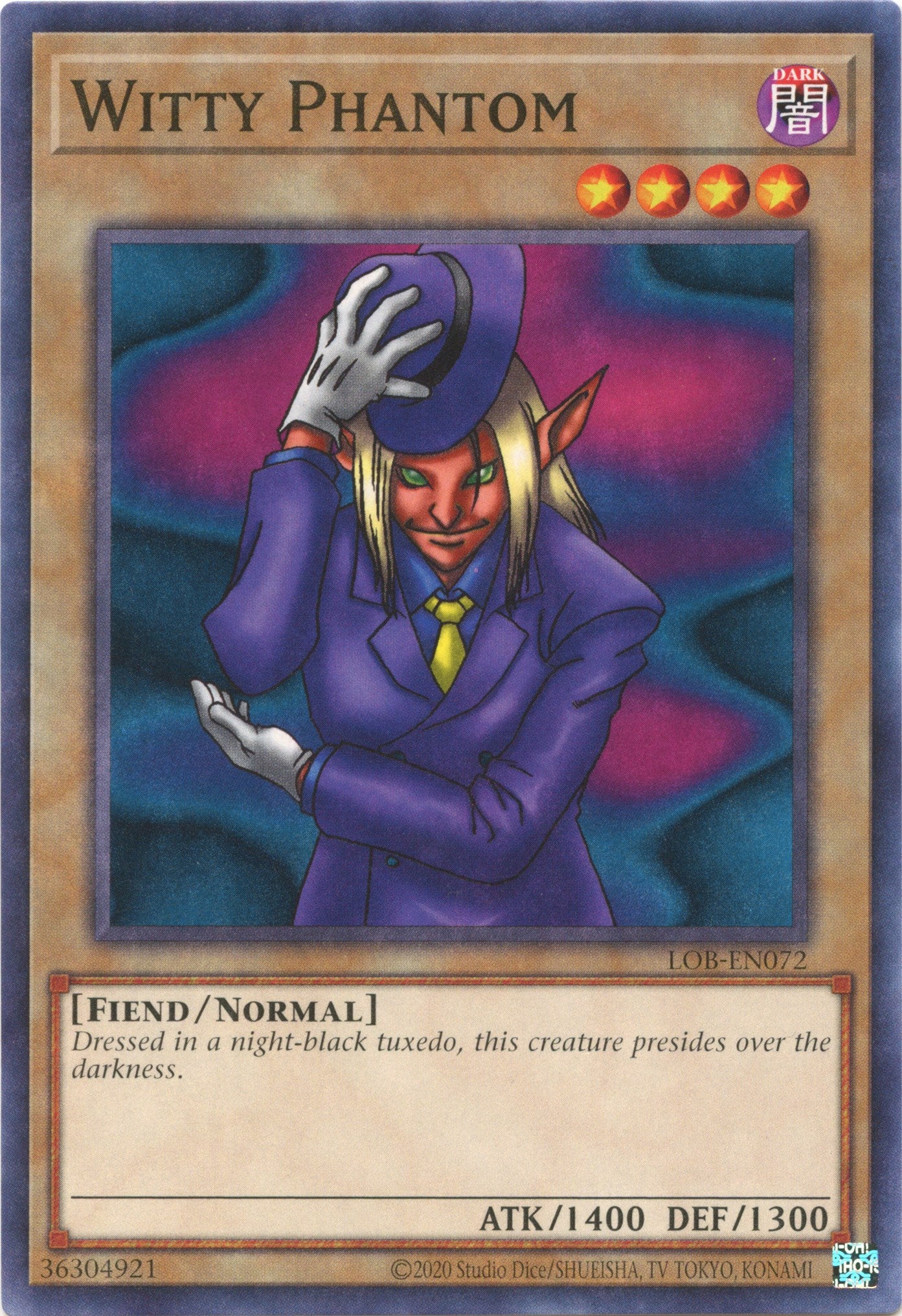 Witty Phantom (25th Anniversary) [LOB-EN072] Common | Odin's Place