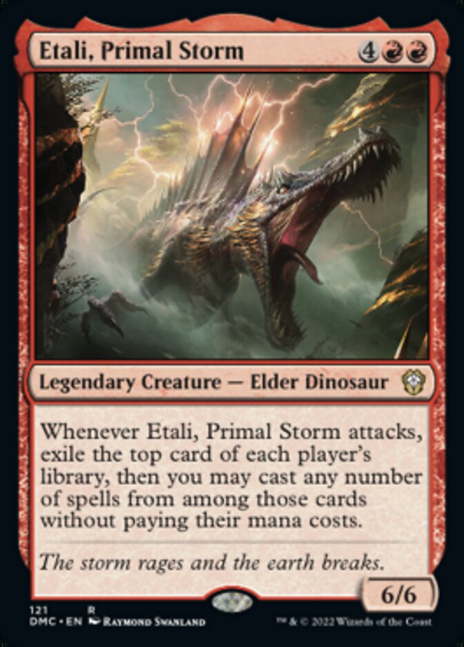 Etali, Primal Storm [Dominaria United Commander] | Odin's Place