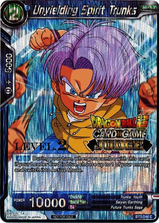Unyielding Spirit Trunks (Level 2) (BT2-044) [Judge Promotion Cards] | Odin's Place