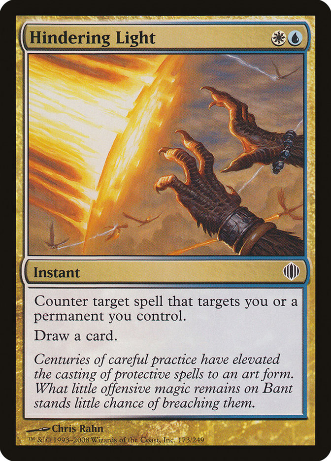 Hindering Light (173) [Shards of Alara] | Odin's Place