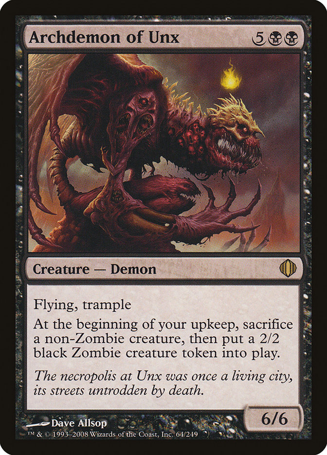 Archdemon of Unx (64) [Shards of Alara] | Odin's Place