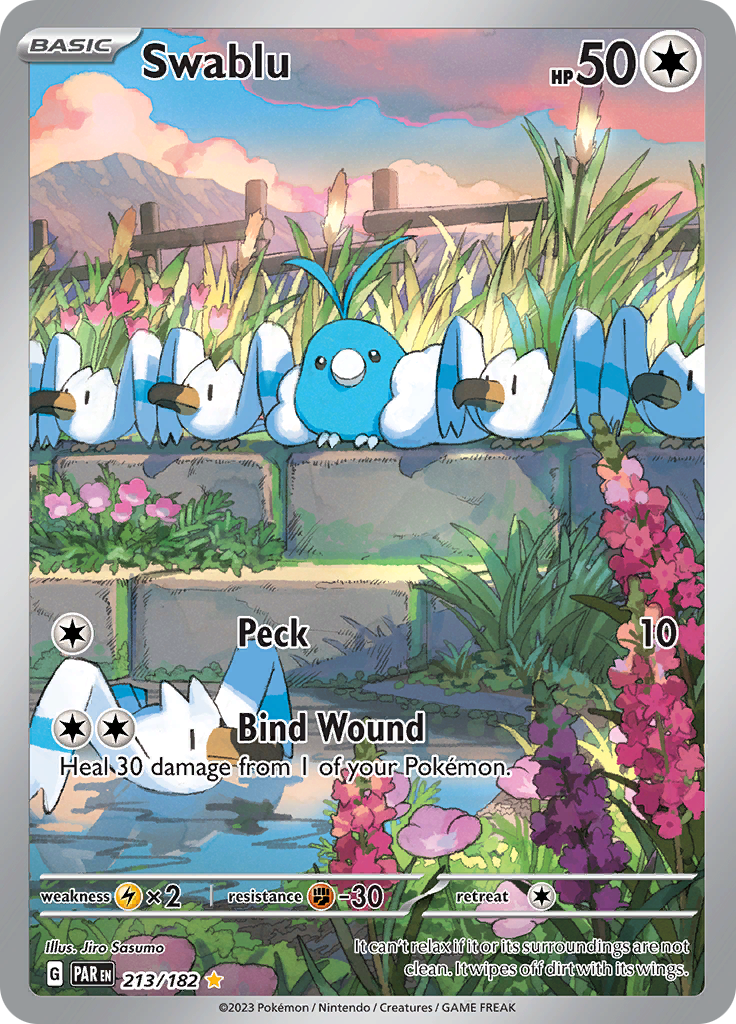 Swablu (213/182) [Scarlet & Violet: Paradox Rift] | Odin's Place