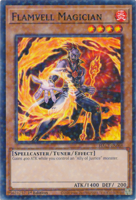Flamvell Magician (Duel Terminal) [HAC1-EN066] Common | Odin's Place