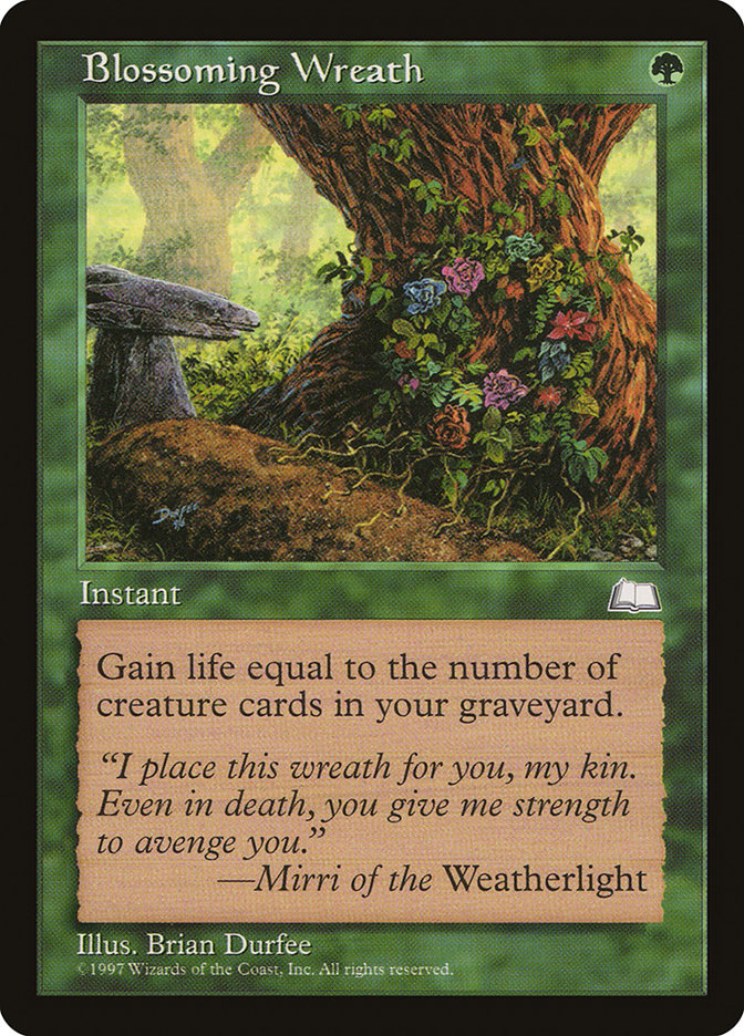 Blossoming Wreath (120) [Weatherlight] | Odin's Place