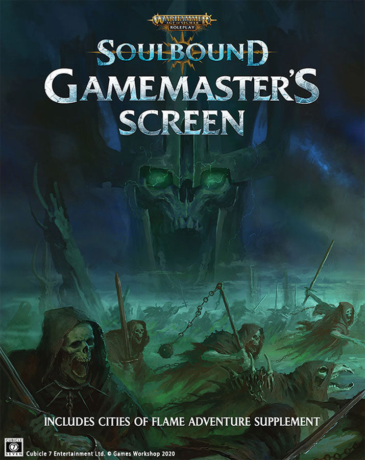 Soulbould RPG Warhammer Age of Sigmar: GM Screen | Odin's Place