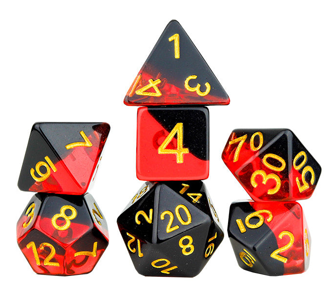 RPG Dice Set (7): Brimstone | Odin's Place