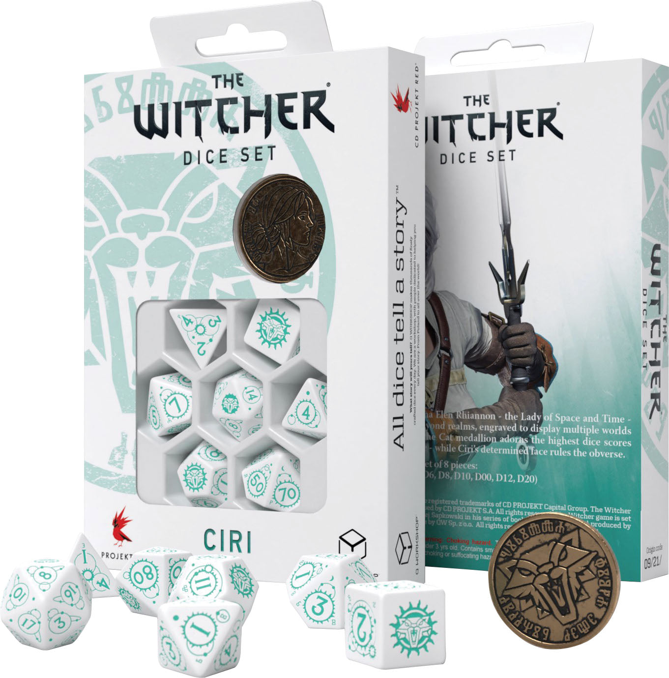 Q Workshop The Witcher Dice Set: Ciri - The Law of Surprise | Odin's Place