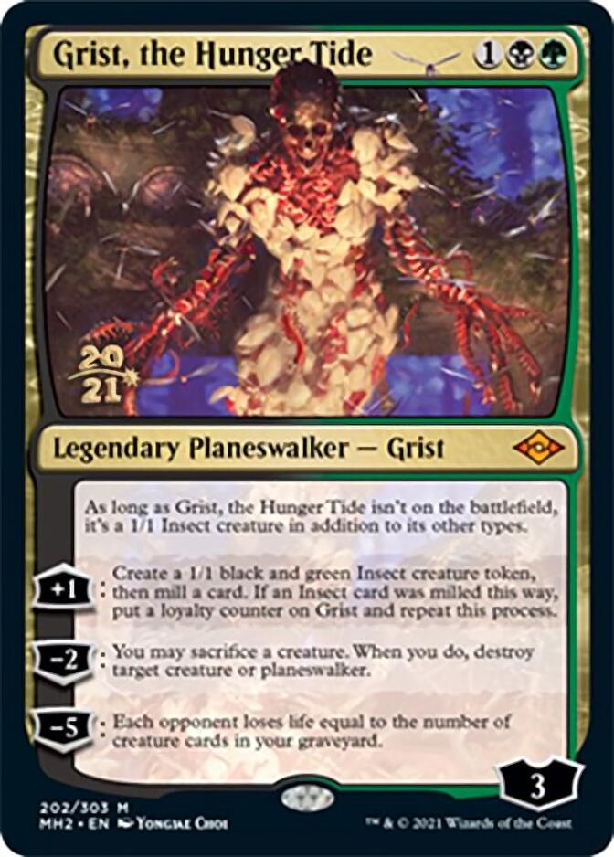 Grist, the Hunger Tide [Modern Horizons 2 Prerelease Promos] | Odin's Place