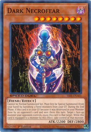 Dark Necrofear [SS05-ENA01] Common | Odin's Place