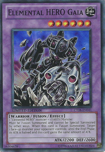 Elemental Hero Gaia [CT08-EN011] Super Rare | Odin's Place