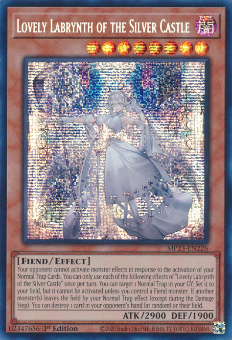 Lovely Labrynth of the Silver Castle [MP23-EN226] Prismatic Secret Rare | Odin's Place