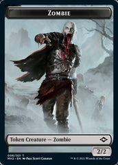 Squirrel // Zombie Double-Sided Token [Modern Horizons 2 Tokens] | Odin's Place