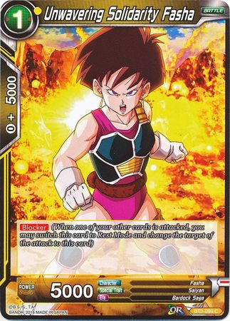 Unwavering Solidarity Fasha (BT3-099) [Cross Worlds] | Odin's Place