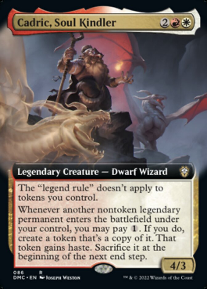 Cadric, Soul Kindler (Extended Art) [Dominaria United Commander] | Odin's Place