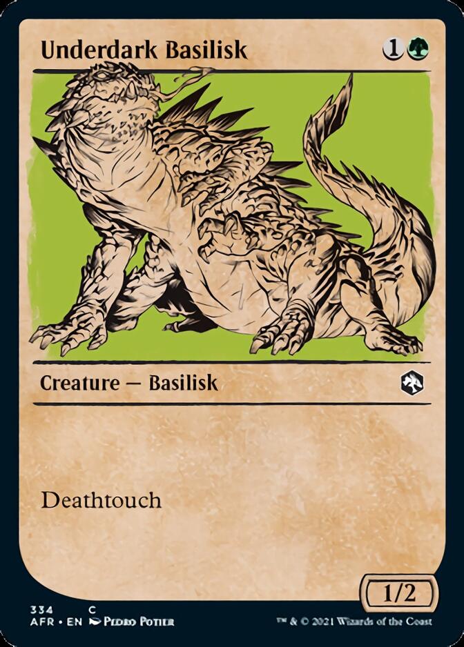 Underdark Basilisk (Showcase) [Dungeons & Dragons: Adventures in the Forgotten Realms] | Odin's Place