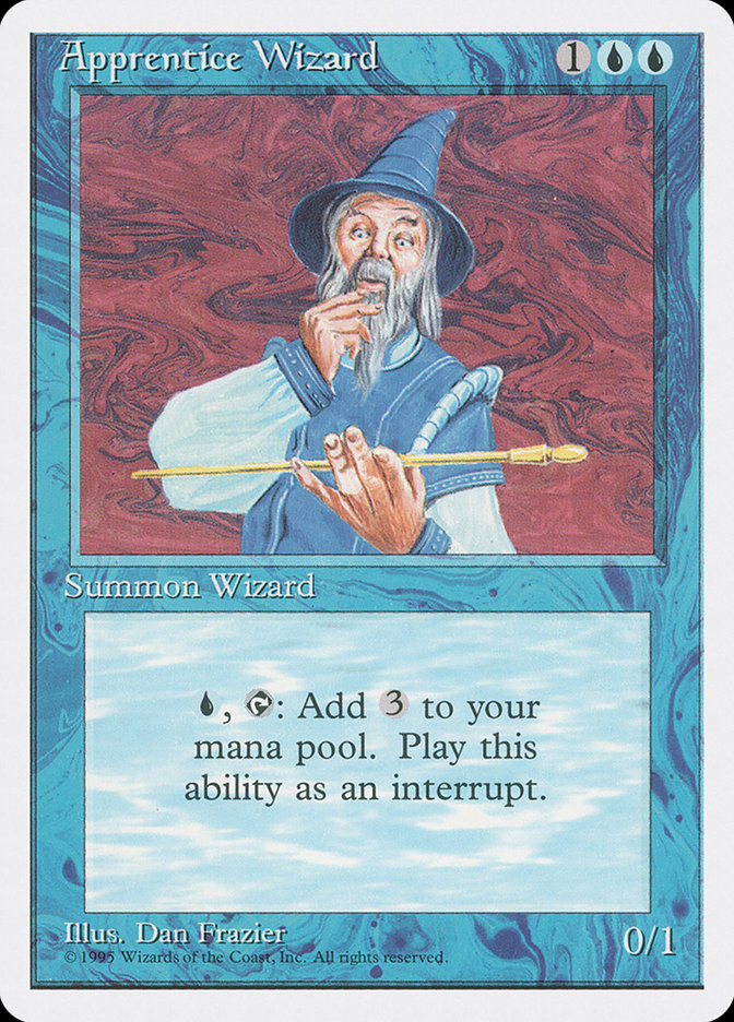 Apprentice Wizard (61) [Fourth Edition] | Odin's Place