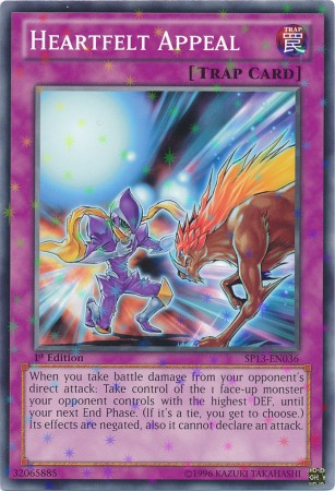 Heartfelt Appeal [SP13-EN036] Starfoil Rare | Odin's Place