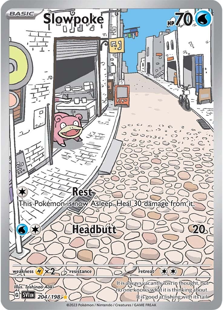 Slowpoke (204/198) [Scarlet & Violet: Base Set] | Odin's Place