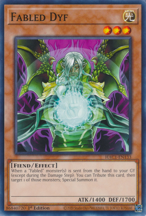 Fabled Dyf [HAC1-EN133] Common | Odin's Place