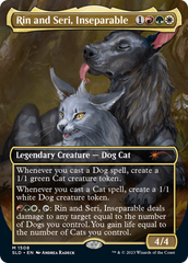 Rin and Seri, Inseparable (1508) // Rin and Seri, Inseparable [Secret Lair Commander Deck: Raining Cats and Dogs] | Odin's Place