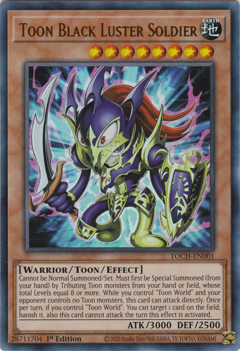 Toon Black Luster Soldier [TOCH-EN001] Ultra Rare | Odin's Place