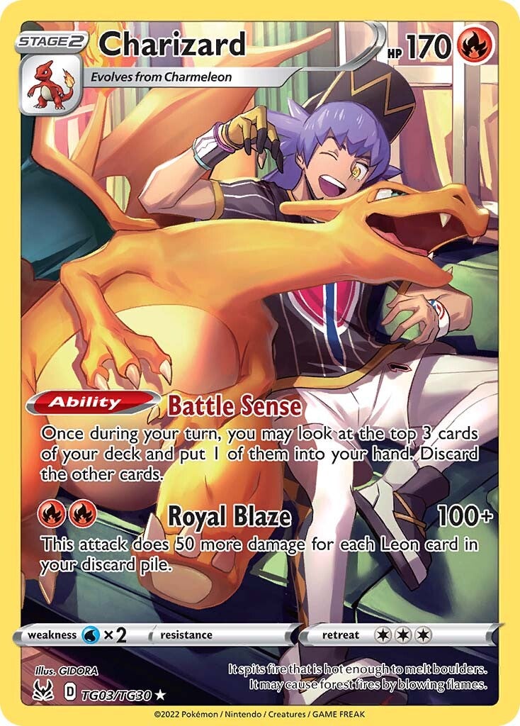 Charizard (TG03/TG30) [Sword & Shield: Lost Origin] | Odin's Place