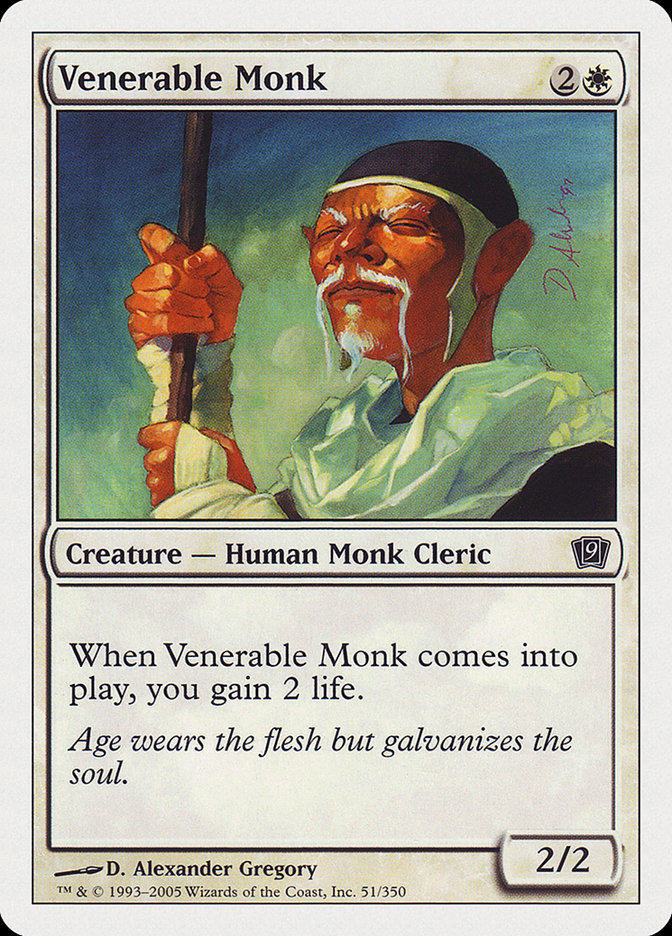 Venerable Monk (51) [Ninth Edition] | Odin's Place