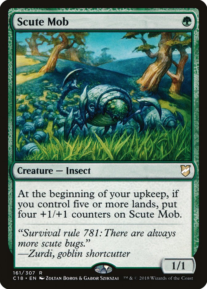 Scute Mob (161) [Commander 2018] | Odin's Place