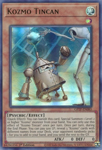 Kozmo Tincan [GFTP-EN085] Ultra Rare | Odin's Place