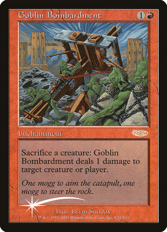 Goblin Bombardment (6) [Friday Night Magic 2003] | Odin's Place