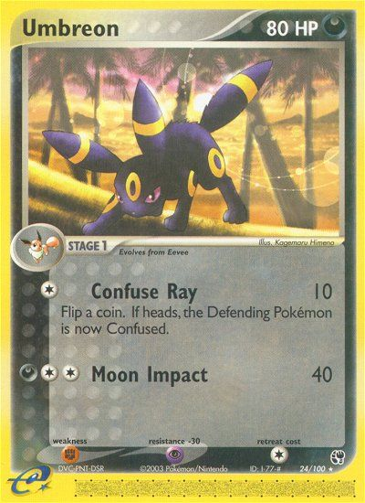 Umbreon (24/100) [EX: Sandstorm] | Odin's Place