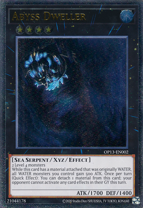 Abyss Dweller [OP13-EN002] Ultimate Rare | Odin's Place