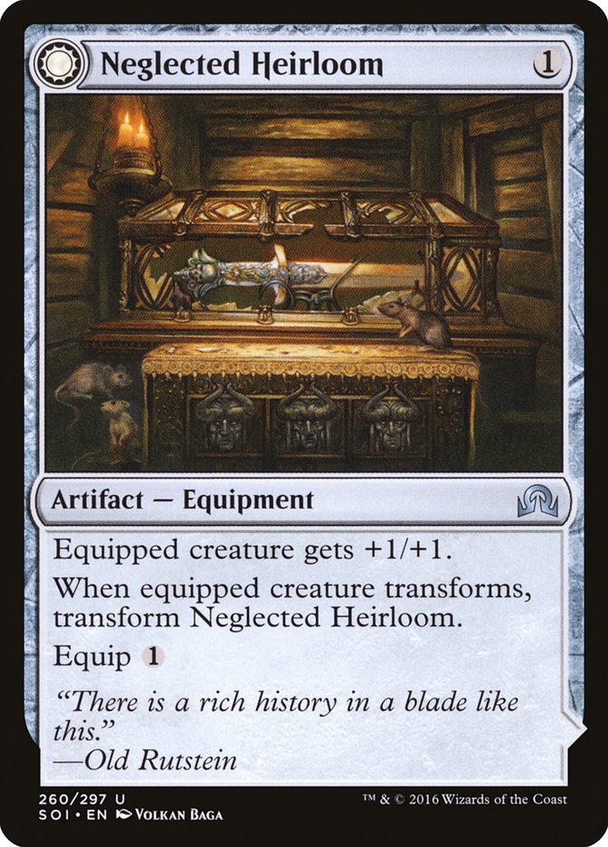 Neglected Heirloom // Ashmouth Blade [Shadows over Innistrad] | Odin's Place