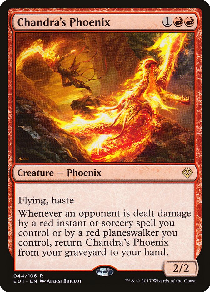 Chandra's Phoenix (44) [Archenemy: Nicol Bolas] | Odin's Place