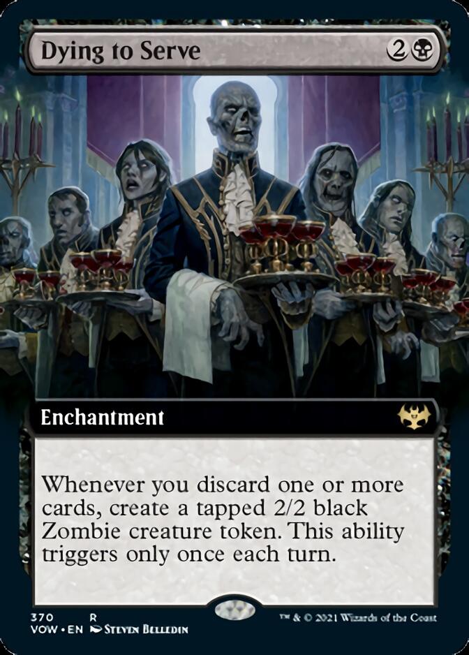 Dying to Serve (Extended Art) [Innistrad: Crimson Vow] | Odin's Place